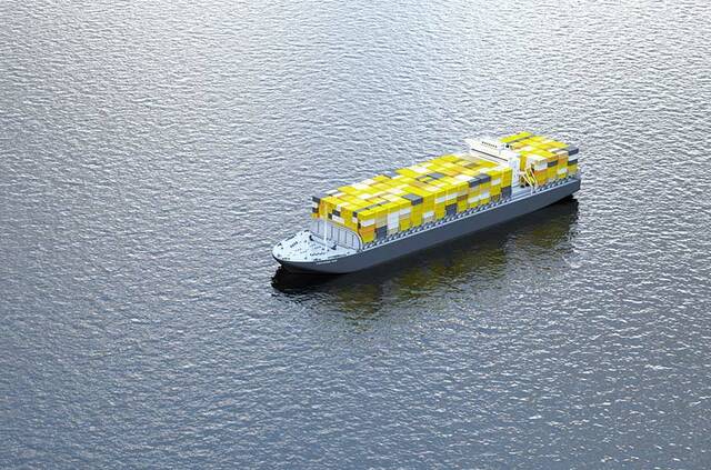 Verschiffung im Sammelcontainer 